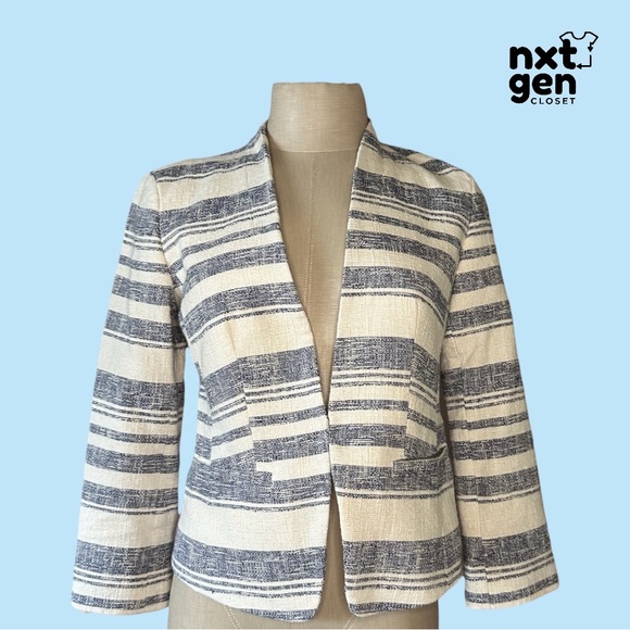 Ann Taylor LOFT Women’s Open Front Crop Blazer (Looks brand new!) - Picture 1 of 6